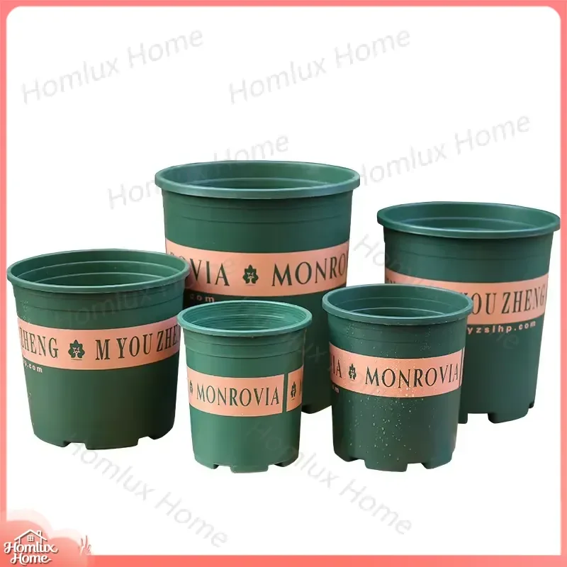 New Second Generation Chunky Gallon Flower Pot Plastic Radish Rose Juicy Large Diameter Thickened Planter Pot for Indoor