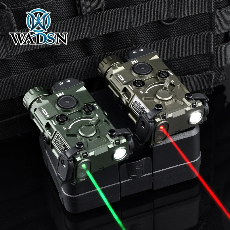 WADSN OGL Red IR Laser Sight M600 M600C SF Flashlight PEQ15 NGAL DBAL Fit 20mm Picatinny Rail Airsoft Hunting Metal Aim Ray Box