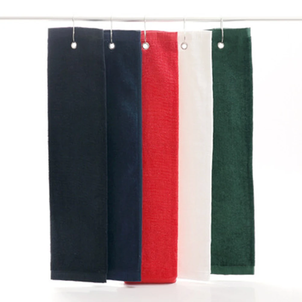 

Microfiber Golf Towel Quick Dry Fleece Towel Set Super Absorbent For Beach Gym Camping Yoga Bath Hanging With Carry Bag Green