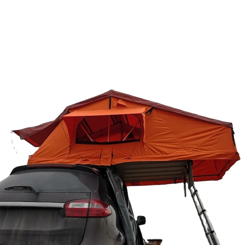 Hot Selling Weatherproof Fabric Shell Rooftop Tent 5-Man Room for 4x4 Overlanding