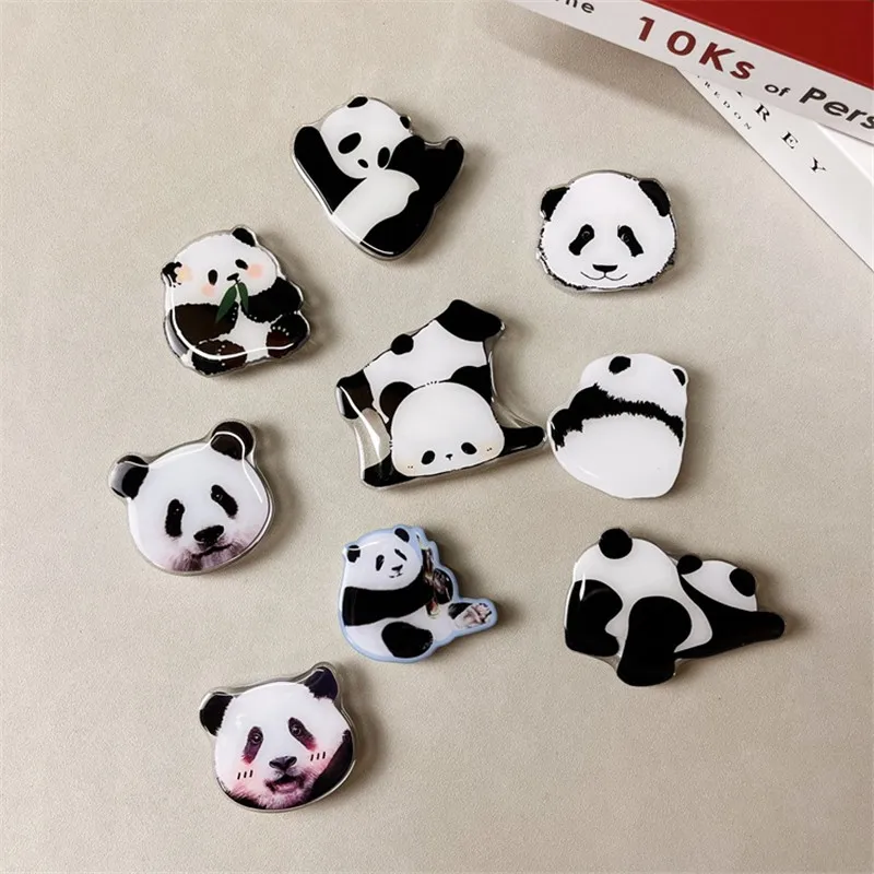 Cartoon Panda Animal Expandable Mobile Phone Holder Stand Korean Foldable Grip Tok Socket Finger Ring Bracket Accessories