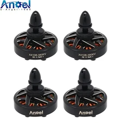 4pcs UAngel 4108 X4108 380KV 600KV RC Brushless Motors MultiRotor Helicopter Parts Large Torque Low Noise Motor For Rc FPV Drone