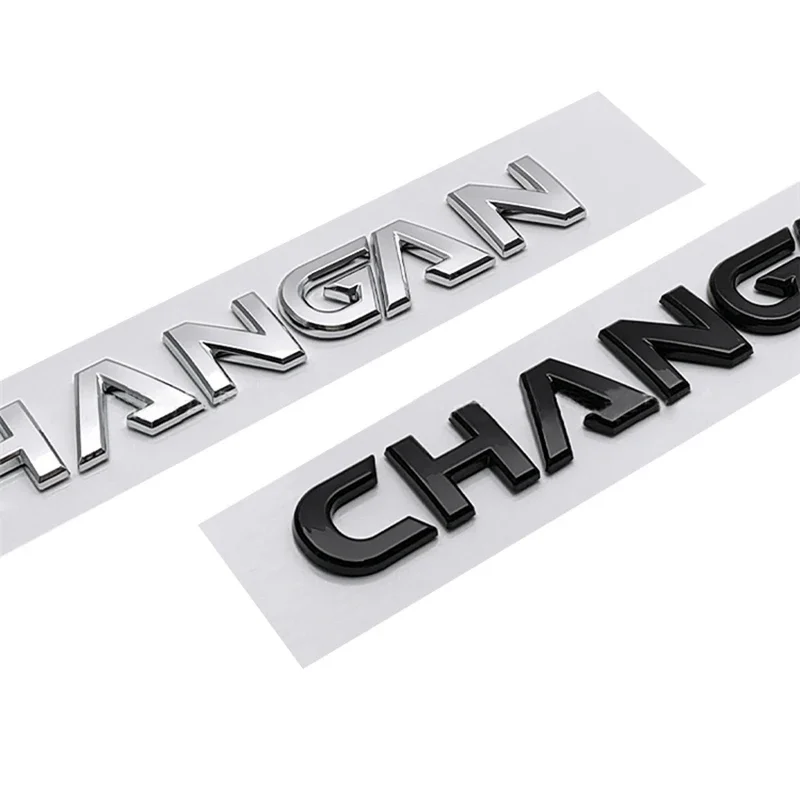 Car ABS Letters Words Logo Decals Sticker For Changan CS35 CS55 CS75 CS95 Plus Oshan Rear Trunk Boot Alphabet Emblem Stickers