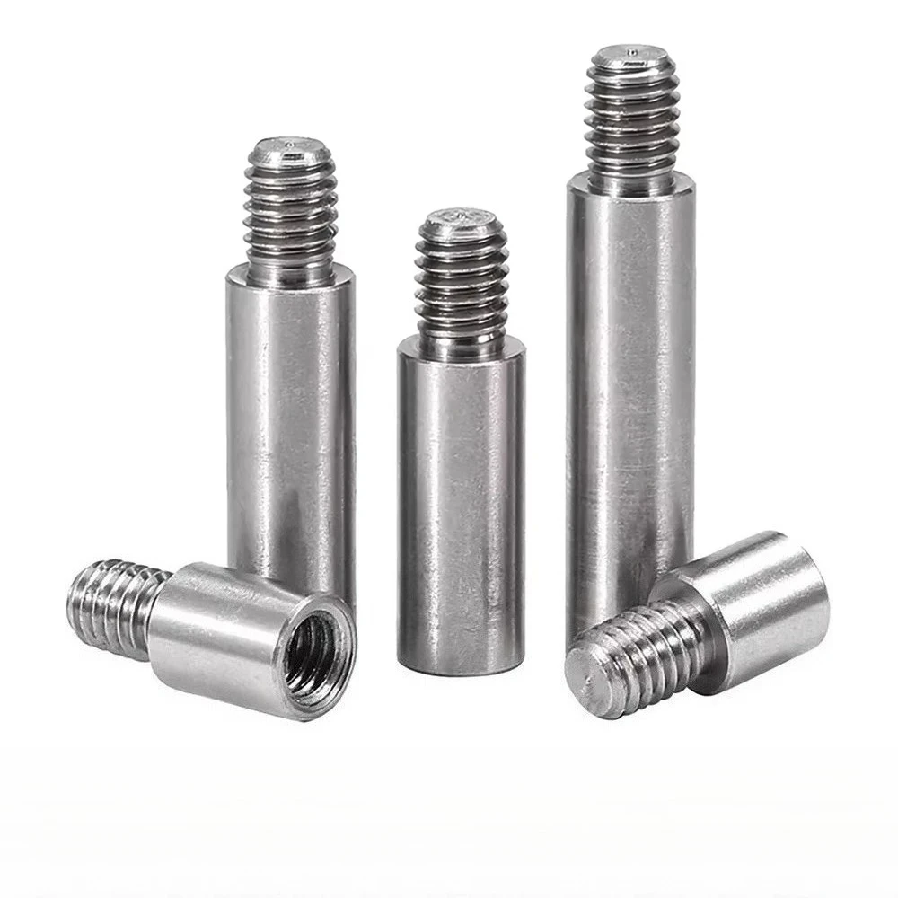 Threaded Pillar M2 M2.5 M3 M4 M5M6 Male to female Round Spacing Screw 303 Stainless Steel PCB Standoff Spacer Single Head Column
