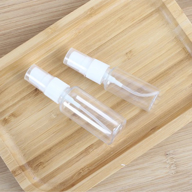 1 Pc Portable Transparent Plastic Spray Empty Bottle Perfume Liquid Spray Mini Bottle