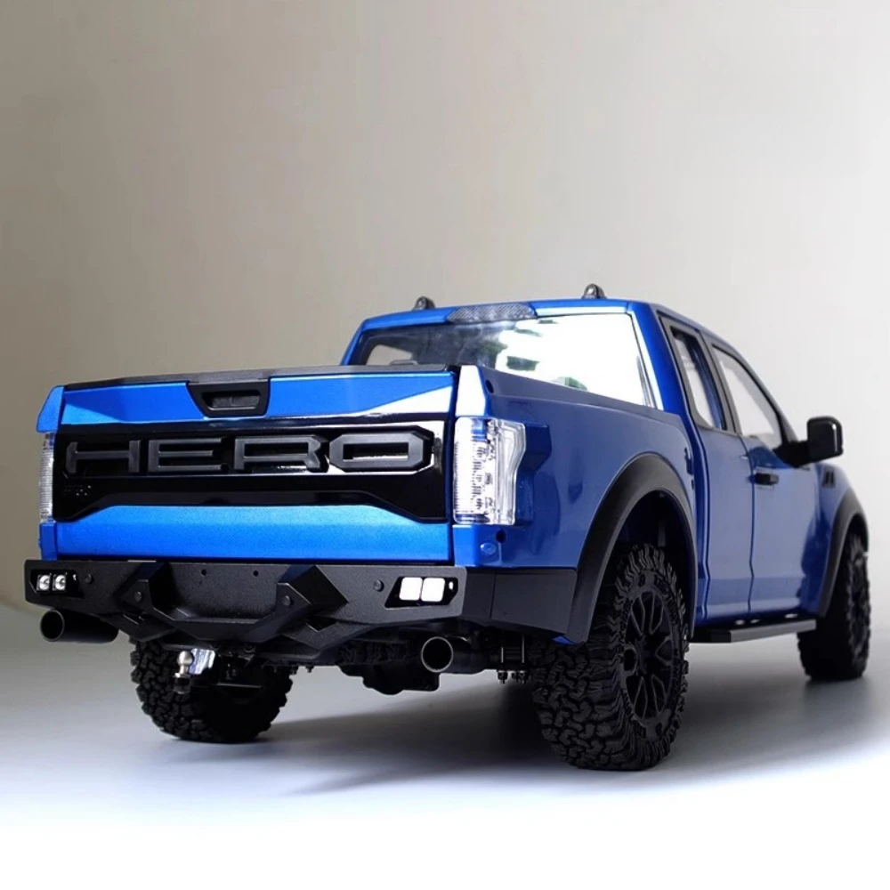 Metallic Rear Bumper fit JDM F-150 Raptor pick up Crawler Car 1/10 scale