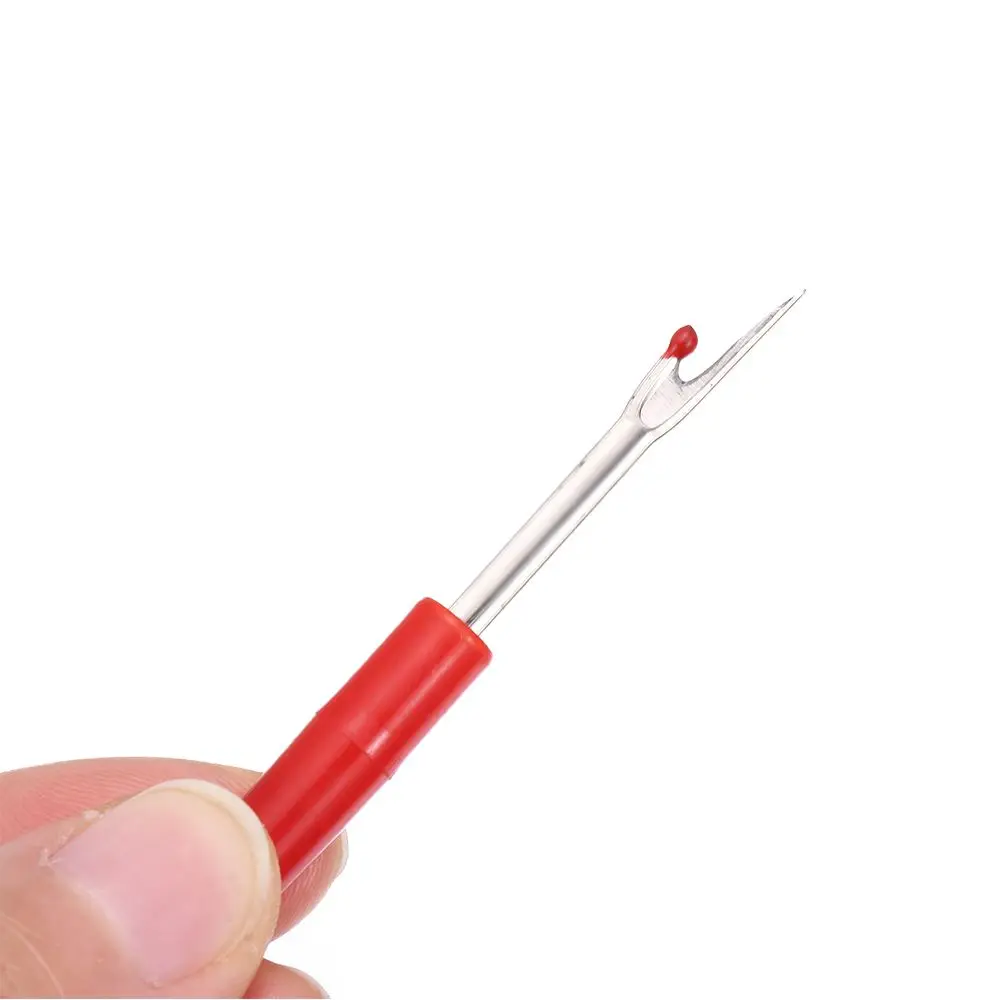 4pcs Stitch Remover With Plastic Handle Stainless Steel Craft Thread Cutter Cross Seam Ripper Needlework Cross-stitch Sewing Too