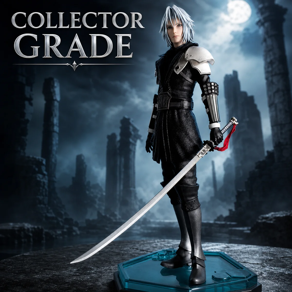 Figura de Sephiroth Joven de Final Fantasy 7, Modelo a Escala 1/6, Figura de Sephiroth Joven de FF7, Estatua Coleccionable de Personaje de Videojuego