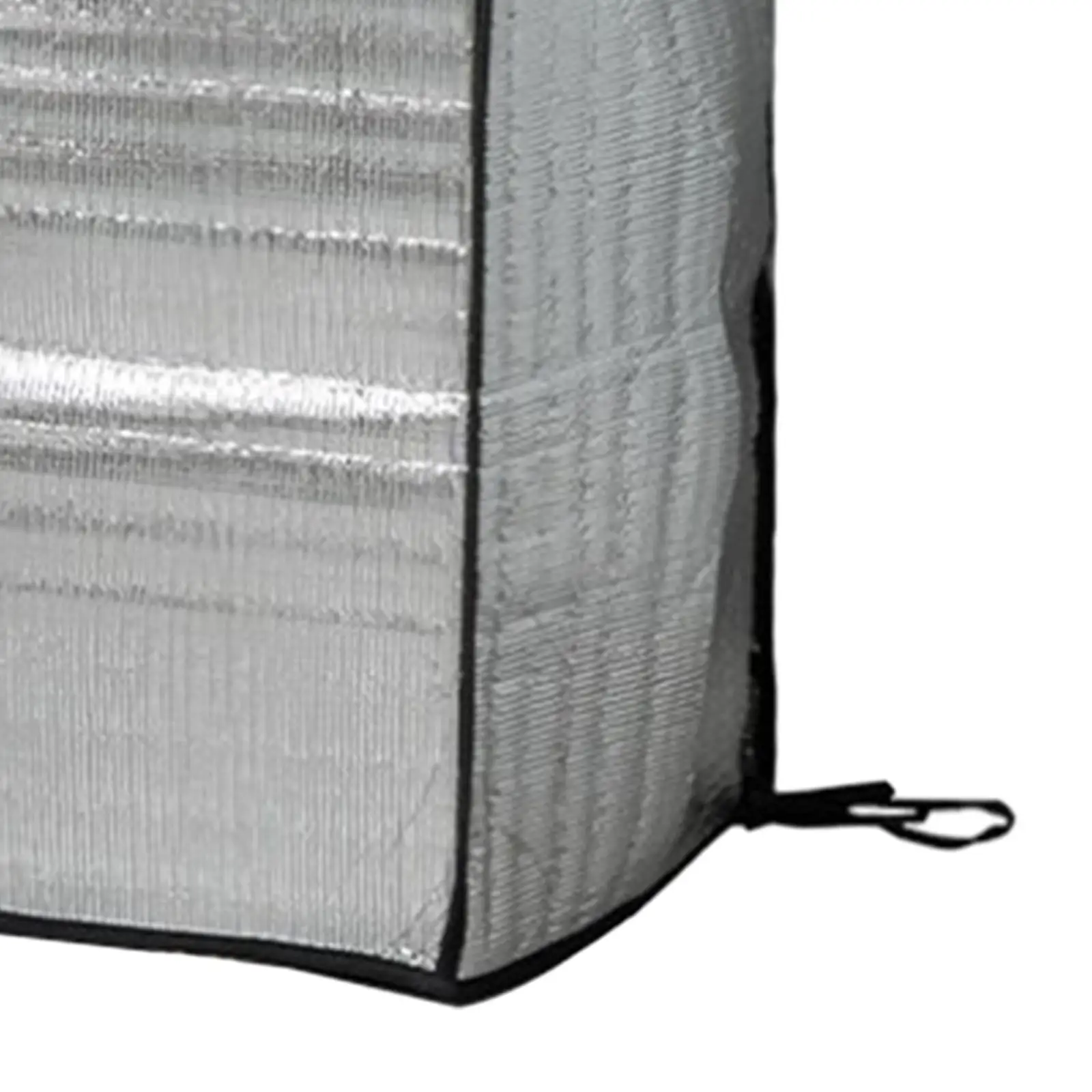 Air Conditioner Cover with Fixing Belt, Aluminum Foil Air Conditioner Outdoor