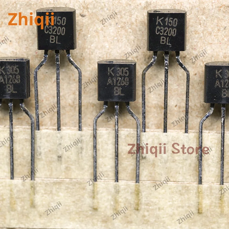 5pair-30pair A1268 C3200 BL Original new KEC KTA1268-BL KTC3200-BL TO-92 Copper feet Audio Transistor 2SA1268 2SC3200 Triode