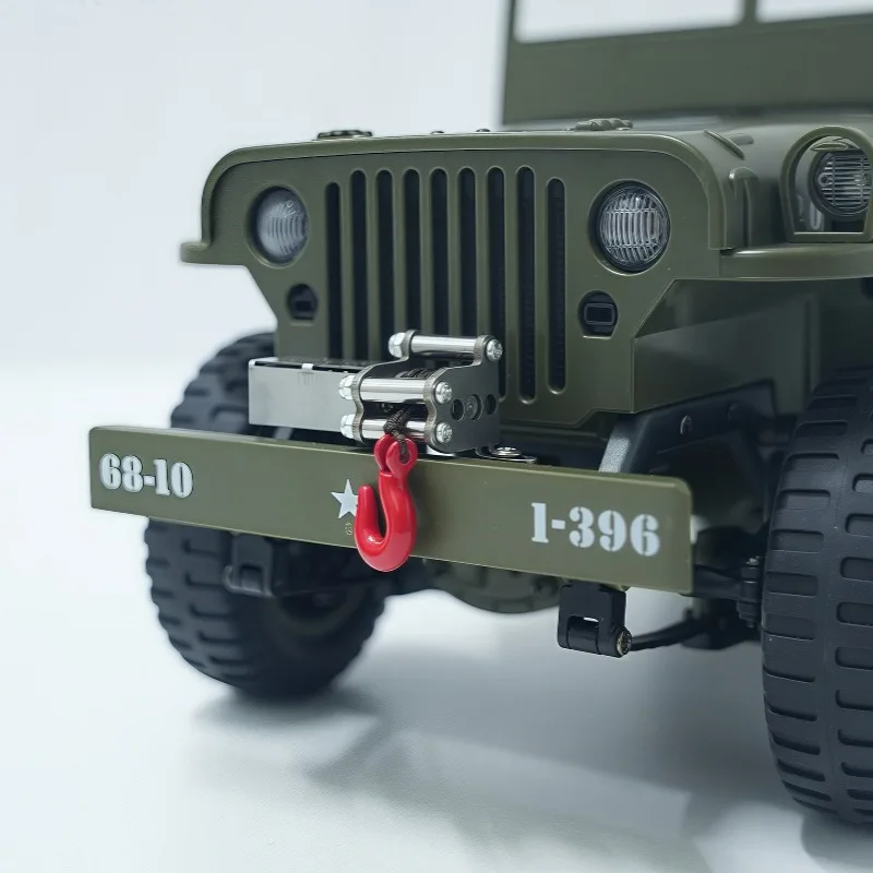 PJ-GB7015/C8815/D888-JP RC Car Spare Parts - Upgrade Winch for Willys Jeep