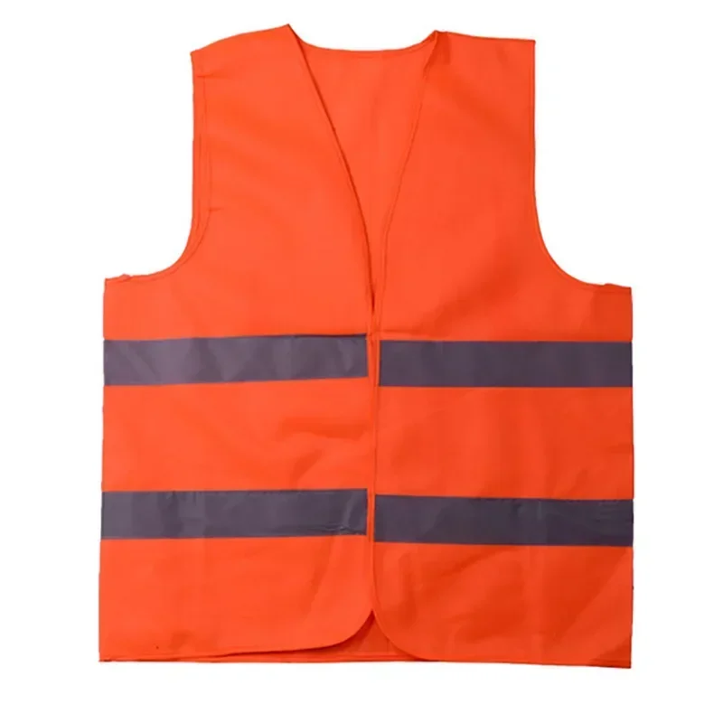 Gilet riflettente 1pc per i lavoratori sport notturni ciclismo avvertimento di sicurezza gilet riflettente corsa notturna abbigliamento da ciclismo fluorescente