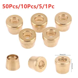 50Pcs/10Pcs/5/1Pc Durable Olive Inserts AN3 Hose End Hose Connector Metal Fitting for Brake System Motorbike Modification Tools