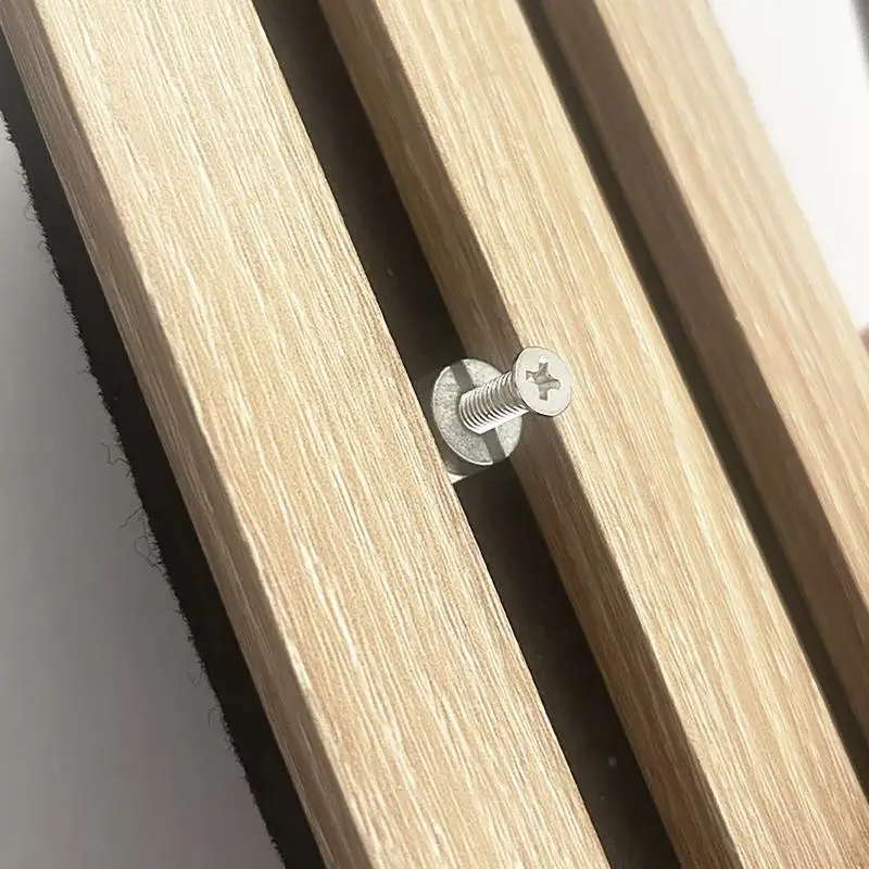1Set Sound-Absorbing Decorative Panel Twist-Lock Fasteners Wall-Mounted Clips For Soundproofing Panels Concealed Fasteners
