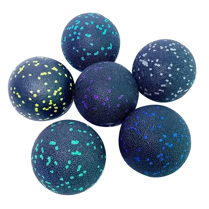 EPP 8cm Peanut Balls Body Massage Fascia Ball High Density Muscle Relaxation Lacrosse Fitness Yoga Myofascia Ball Relieve Pain