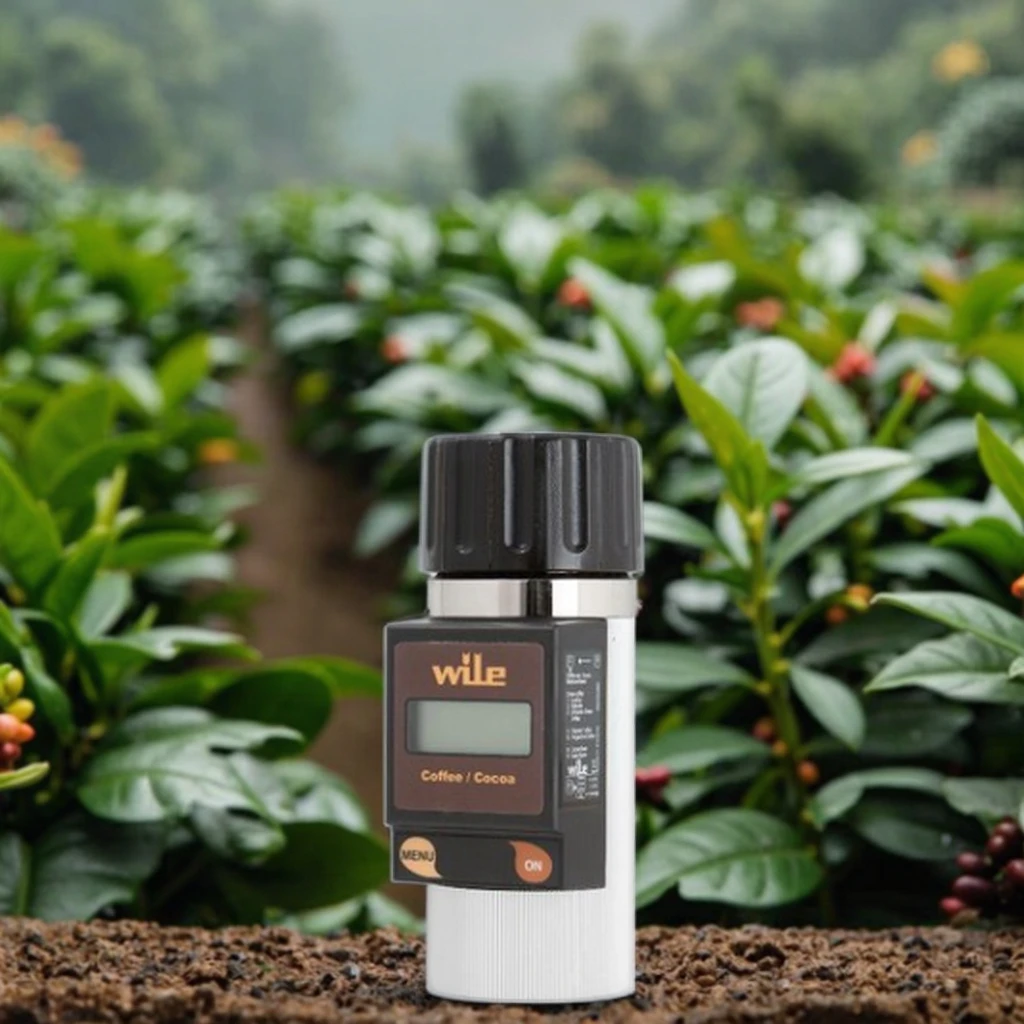 TLF WILE CC Misuratore di umidità per caffè e cacao per la misurazione del contenuto di umidità in bevande e ingredienti