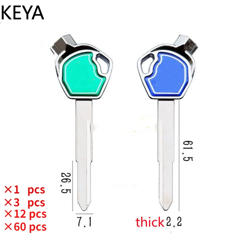 

Blank Key Motorcycle Replace Uncut Keys For HONDA scooter magnet Anti-theft lock keys Zoomer DIO Z4 Z125 SCR100 WH110 125