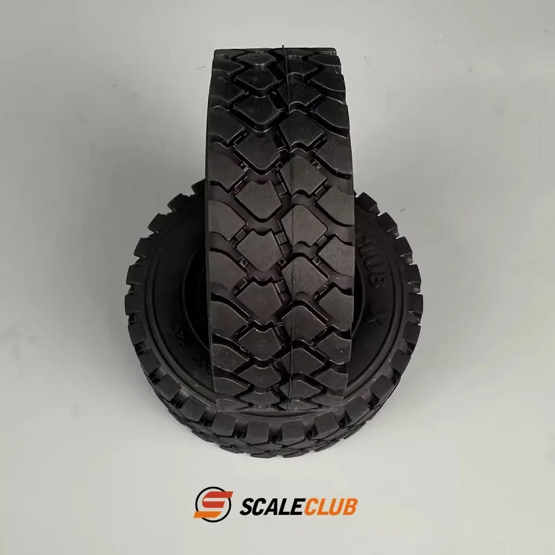 Scaleclub Model 1/14 95MM Diameter Off-road Truck off-road Trailer Band Militaire Vrachtwagen Band Voor Auto onderdelen Rc Truck Trailer