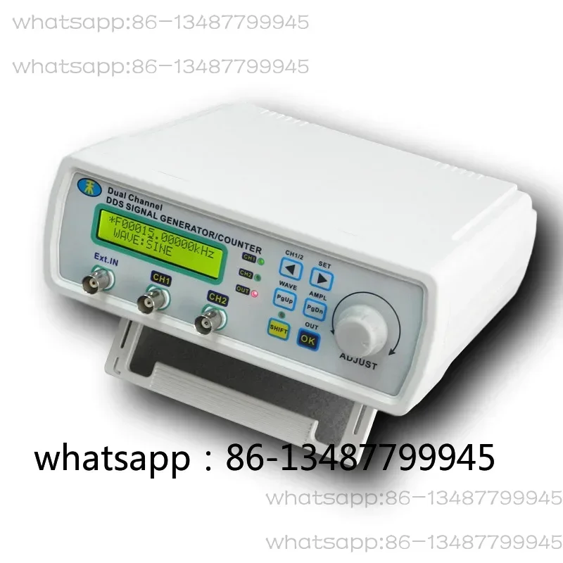 MHS5200A fully numerical control dual-channel DDS function arbitrary wave signal generator pulse signal source frequency meter