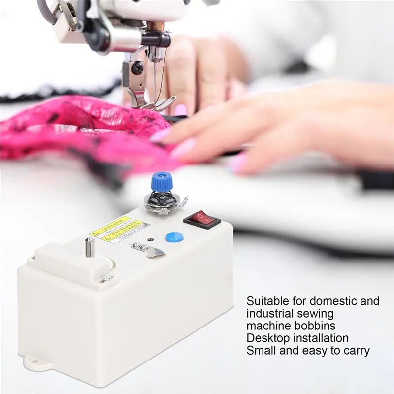 B-est Sewing Machine Accessories Sewing Bobbin Winder Rapid Bobbin Winding Machine US Plug