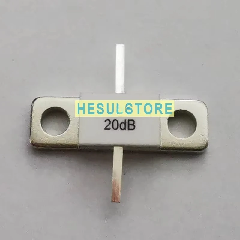 100w 50ohms 50r 20db dc-3000mhz 3.0ghz atenuador de flange rf 20db atenuador rf resistor rf atenuador de potência rf