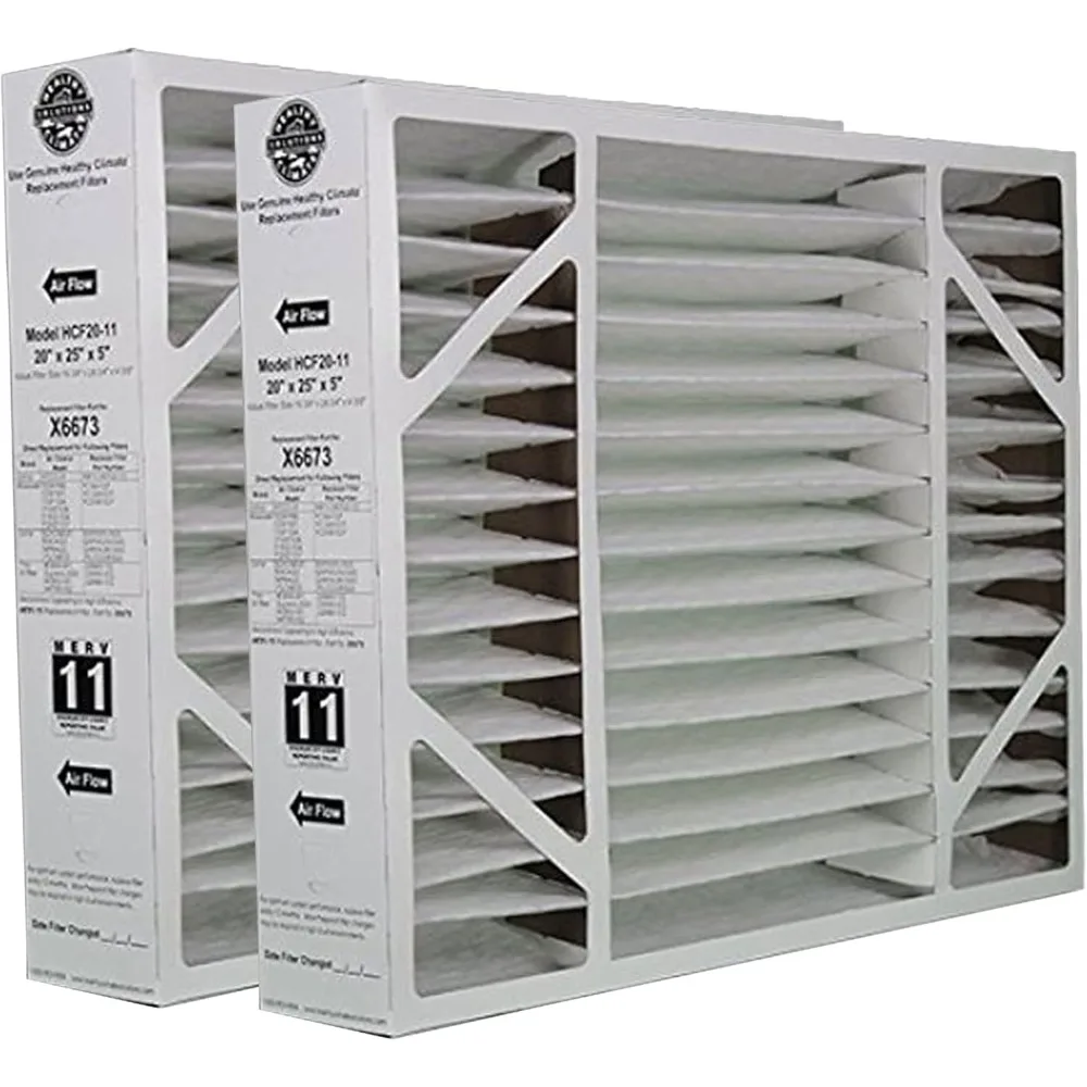 

Healthy Climate MERV 11 Air Filter Media 2 Pack for HVAC AC Furnace Air Purifier