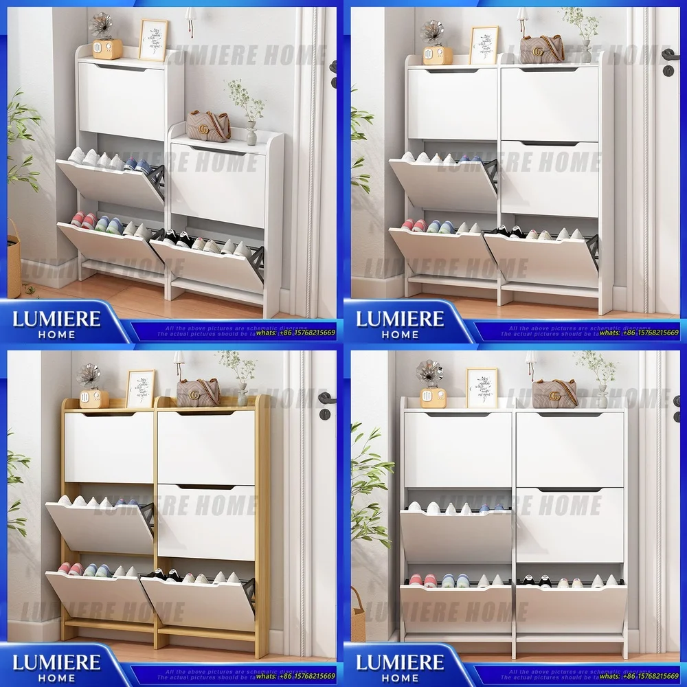 

Узкий шкаф для обуви в прихожую 10см 12см 13см 15см, тонкий, с откидной дверцей, для хранения за дверью, органайзер для коридора, экономия пространства