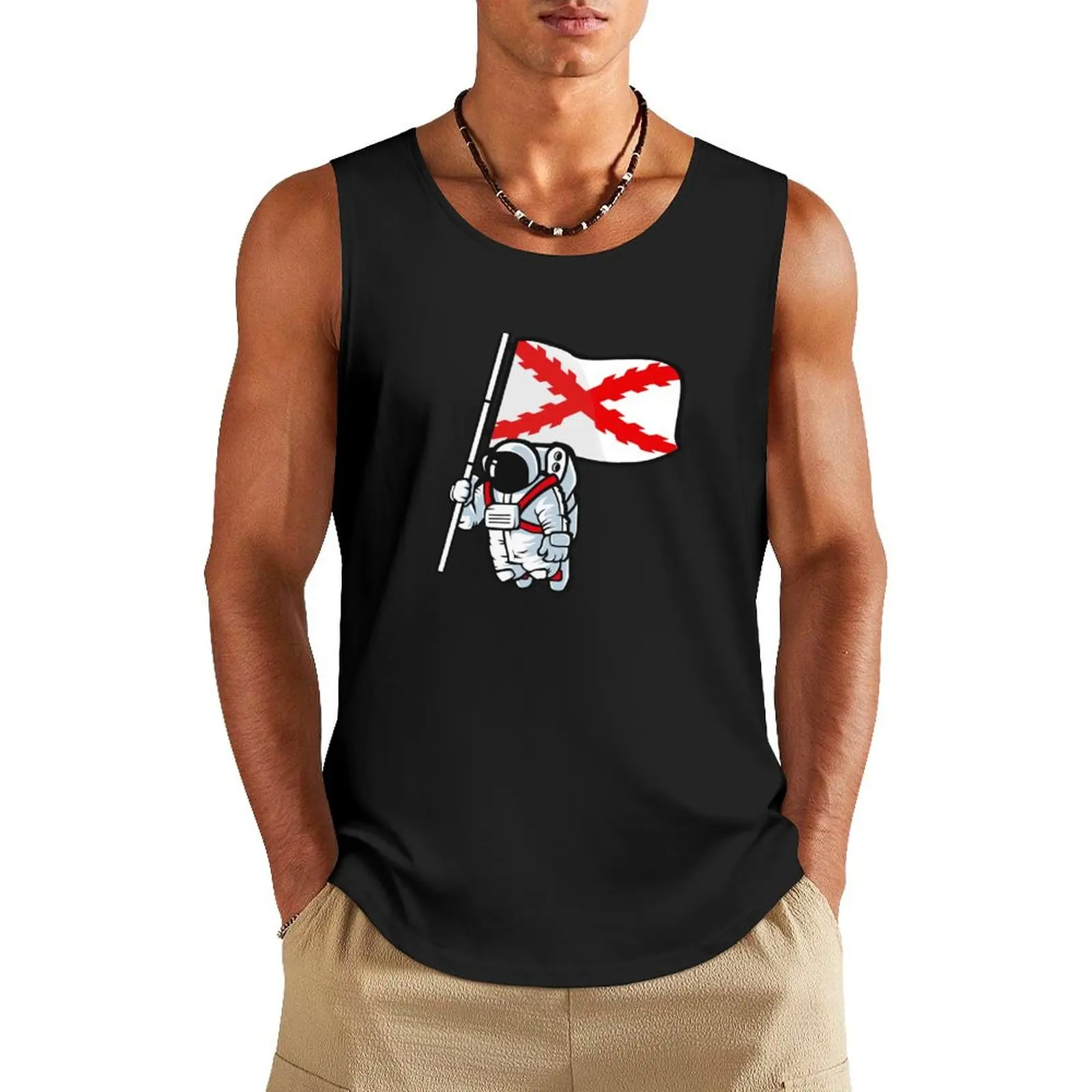 

Cross of Burgundy Spanish Empire Tank Top Top summer t shirts gym shirt men gym shirt man