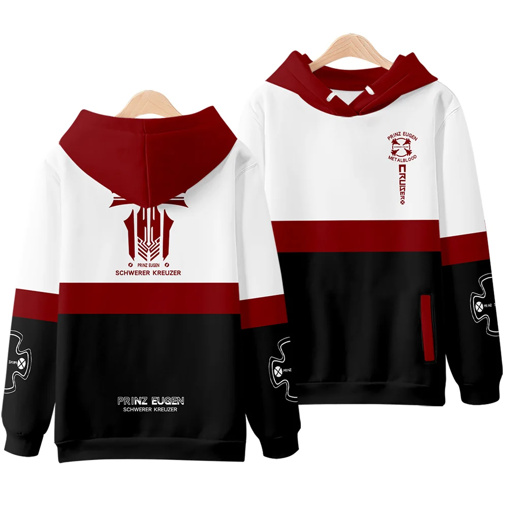 Blue route hoodie heavy cherry Donghuang white eagle camp anime men and women impression clothing peripheral coat