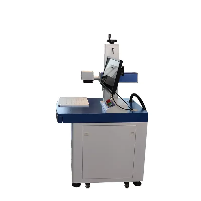 50W Mopa Fiber Marking Machine Nameplate Engraving Printer Traceable Label for Beverage Bottle Cosmetics