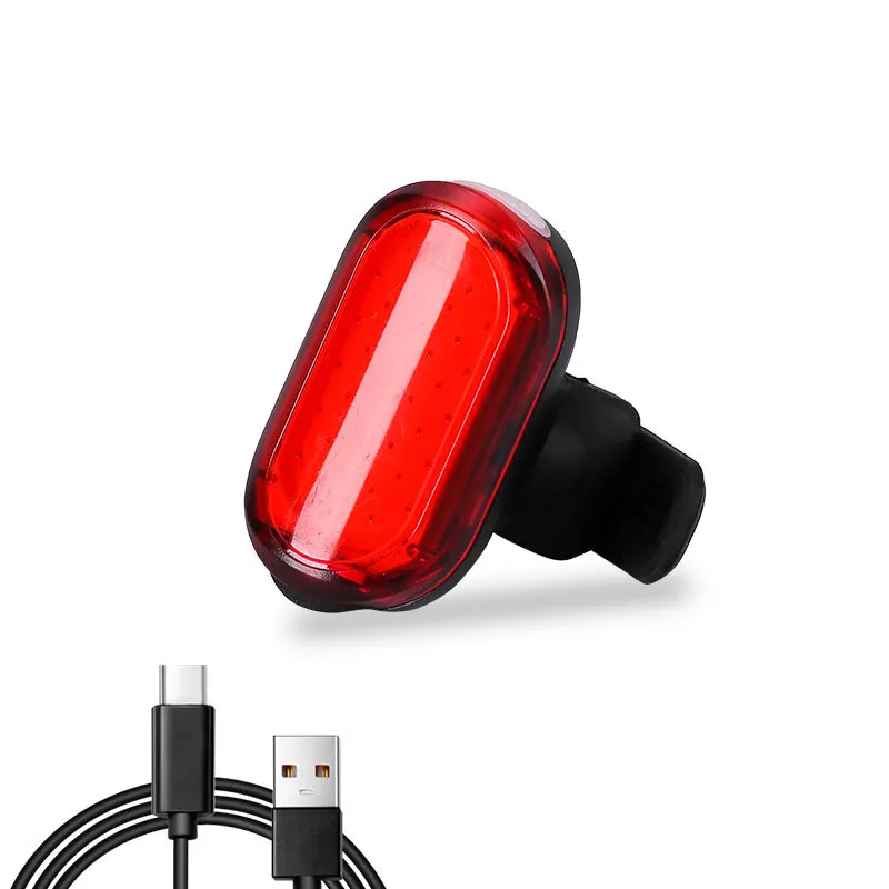 Bicycle lamp charging 4-speed mode, fast charging, waterproof, cycling lamp mountain bike taillight headlight set