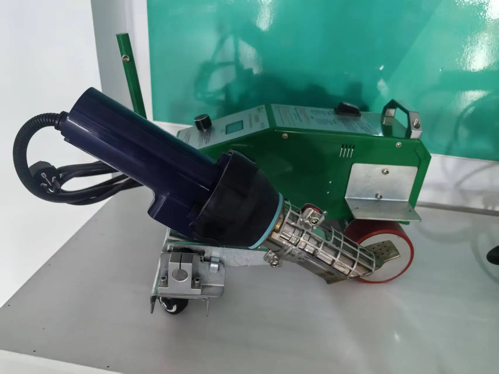 

[Source Manufacturer]TOP2000D Heat Seaming Hot Air Welder TPO/PVC/PE Welding Machine
