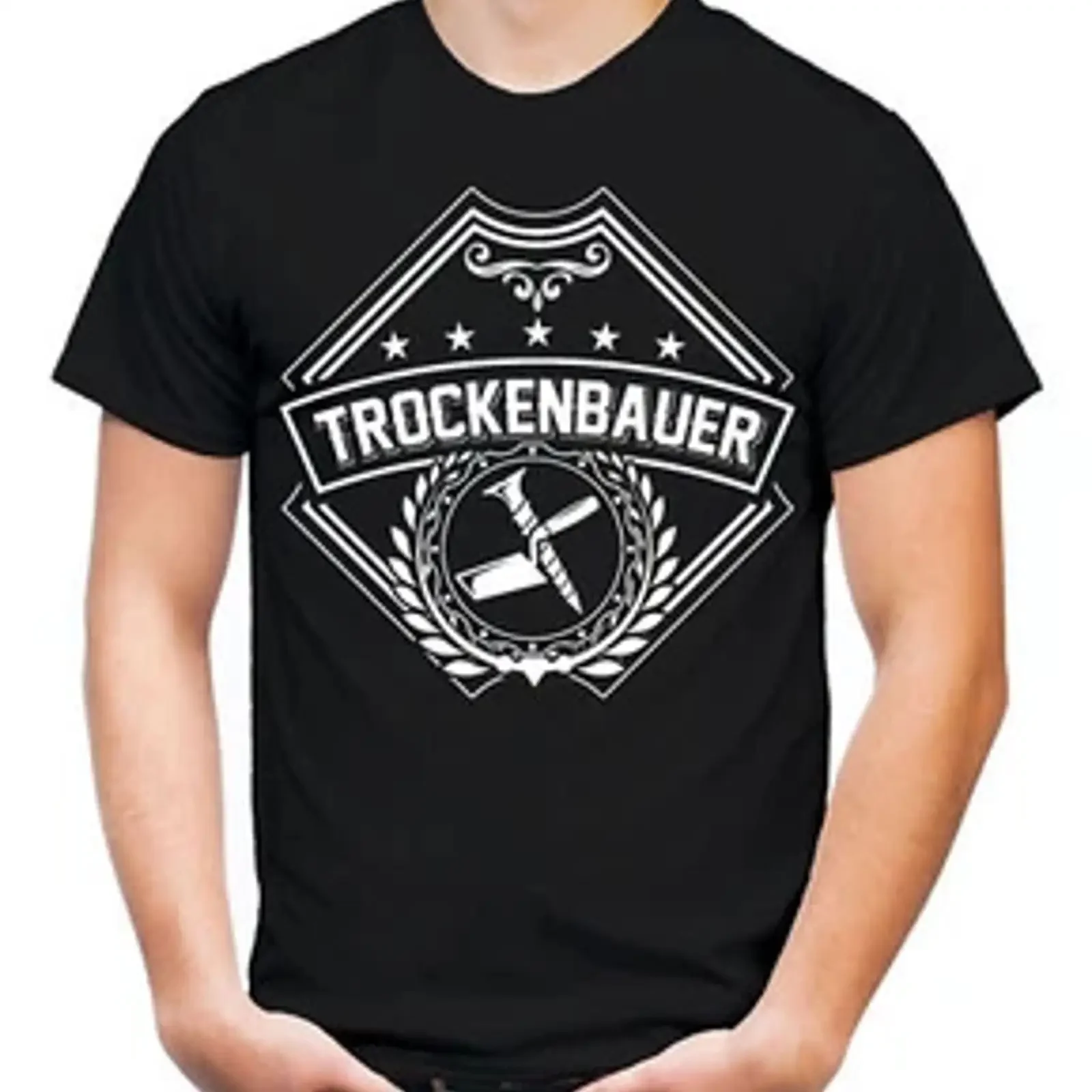 Drywall installer T shirt Work tradesman profession construction worker house vintage Washed Breathable Comfortable