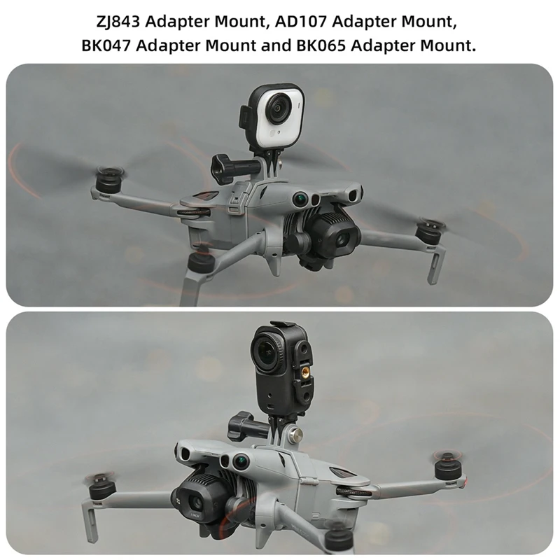 For 5 Pro Searchlight Mount Multifunctional Expansion Adapter Mount Sports Camera Bracket Drone Accessories [IANC-]