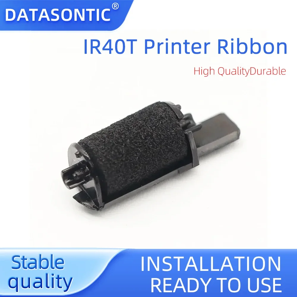 10PCS Black IR40T IR-40T Ink Roller Compatible Printer Ribbon for casio FR 2550 2500 HR100 HR150 HR7 HR8 HR16 ER100