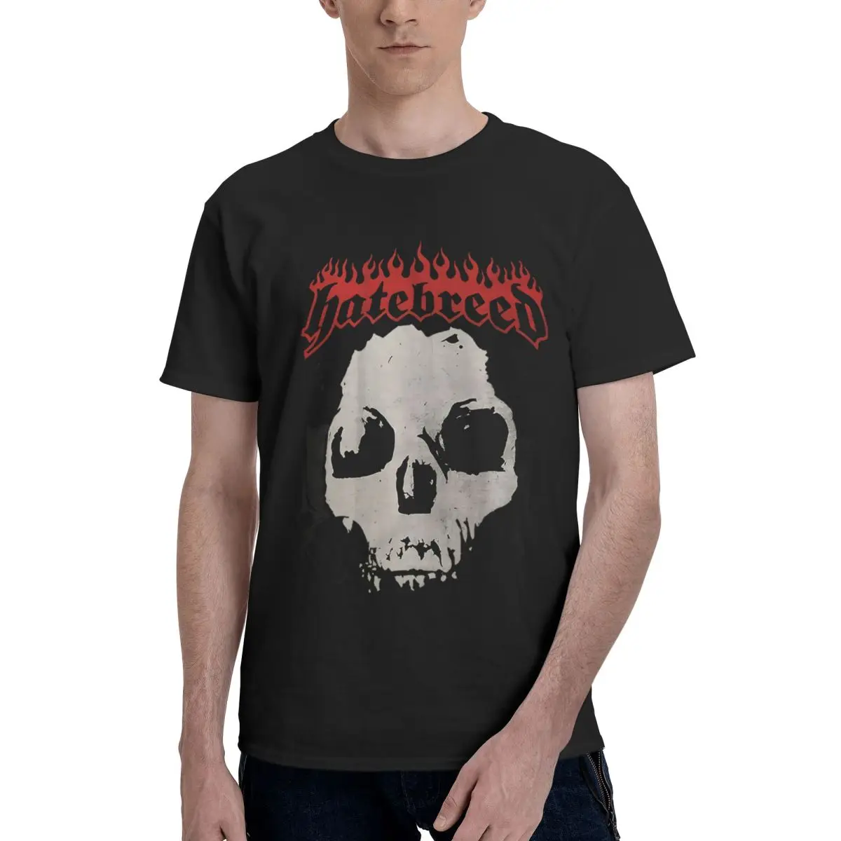 Hatebreed Driven By Suffering 100% Cotton Casual Breathable Confortable Man Men's Clothing Deals Clothes Men