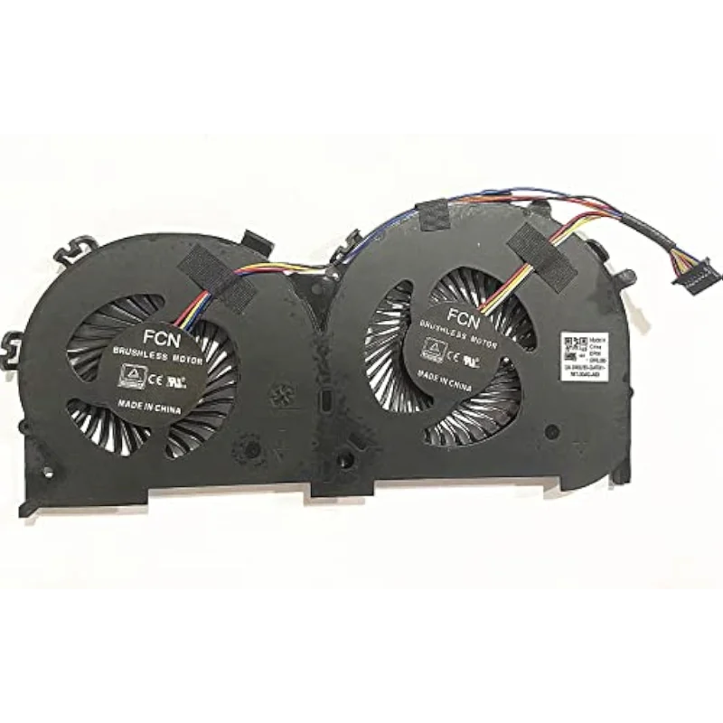 CPU +GPU Cooling Fan Replacement for Lenovo IdeaPad 700-15 700-15ISK DFS2001059A0T DFS531005PL0T