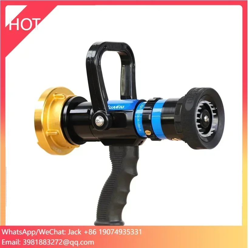 

Top Quality Marine Fire Equipment Selectable Flow 480 LPM Pistol Grip Fire Fighting Hose Nozzle