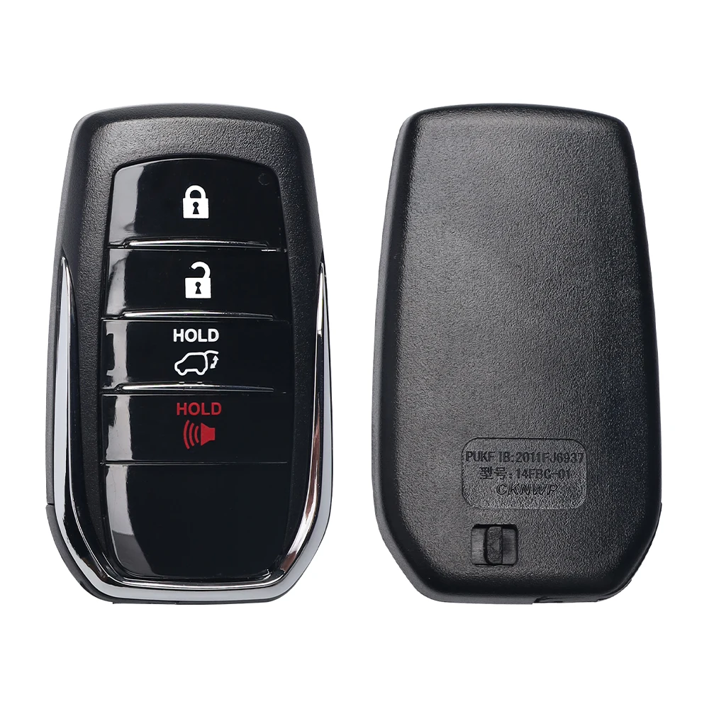 Zz  0182 0010 8A CHIP P4:39 433.58-434.30MHZ 314.35-312.09MHZ : BM1ET Smart Remote Key for Toyota HILUX INNOVA FORTUNER SW4