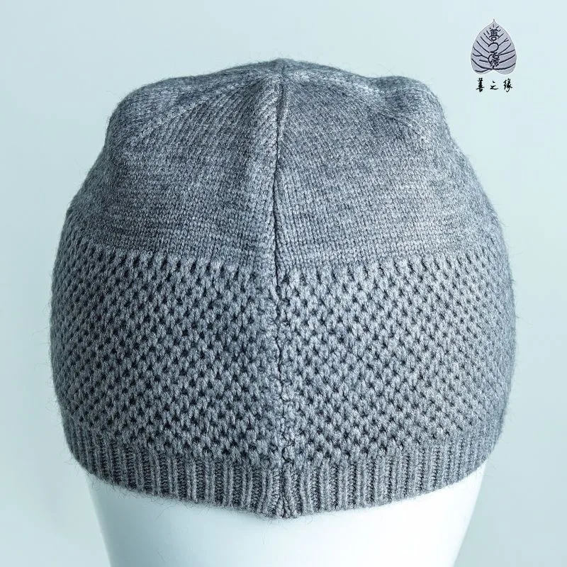 Muslim Caps For Men Clothing Women Skull Prayer Hat  Knitted Mesh Kufi Kippah Islamic Saudi Arabia Jewish Summer Black 0743 view 2