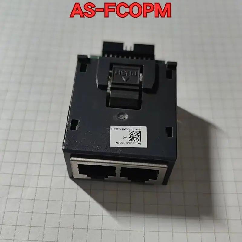 

Second-hand PLC module AS-FCOPM function test is normal