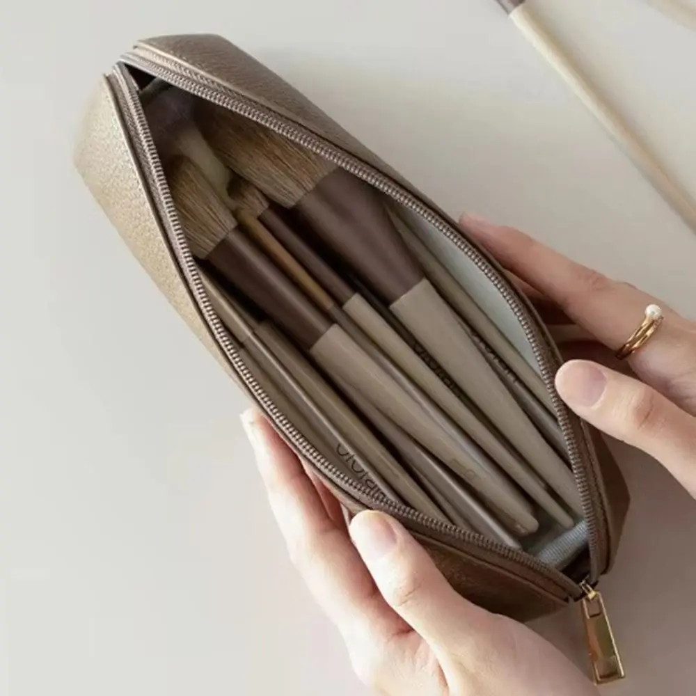 New Waterproof Makeup Brush Bag Multi-Pocket Multi-purpose Lining Bag Pencil Bag