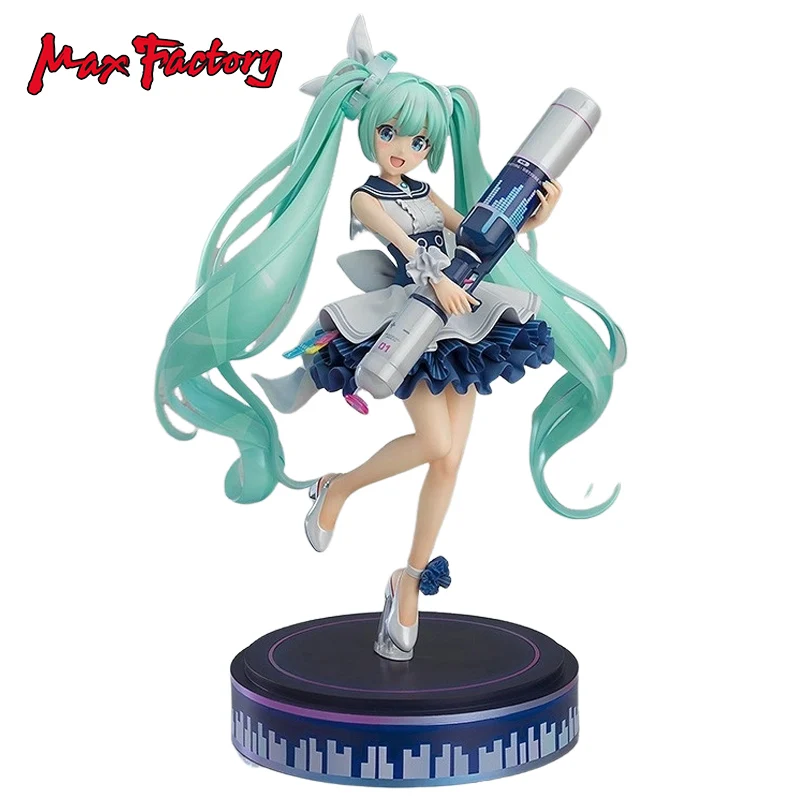 Genuine Original Max Factory Hatsune Miku Azure Archives Anime Figure PVC Collectible Model Dolls Statuette Toys Ornament Gift