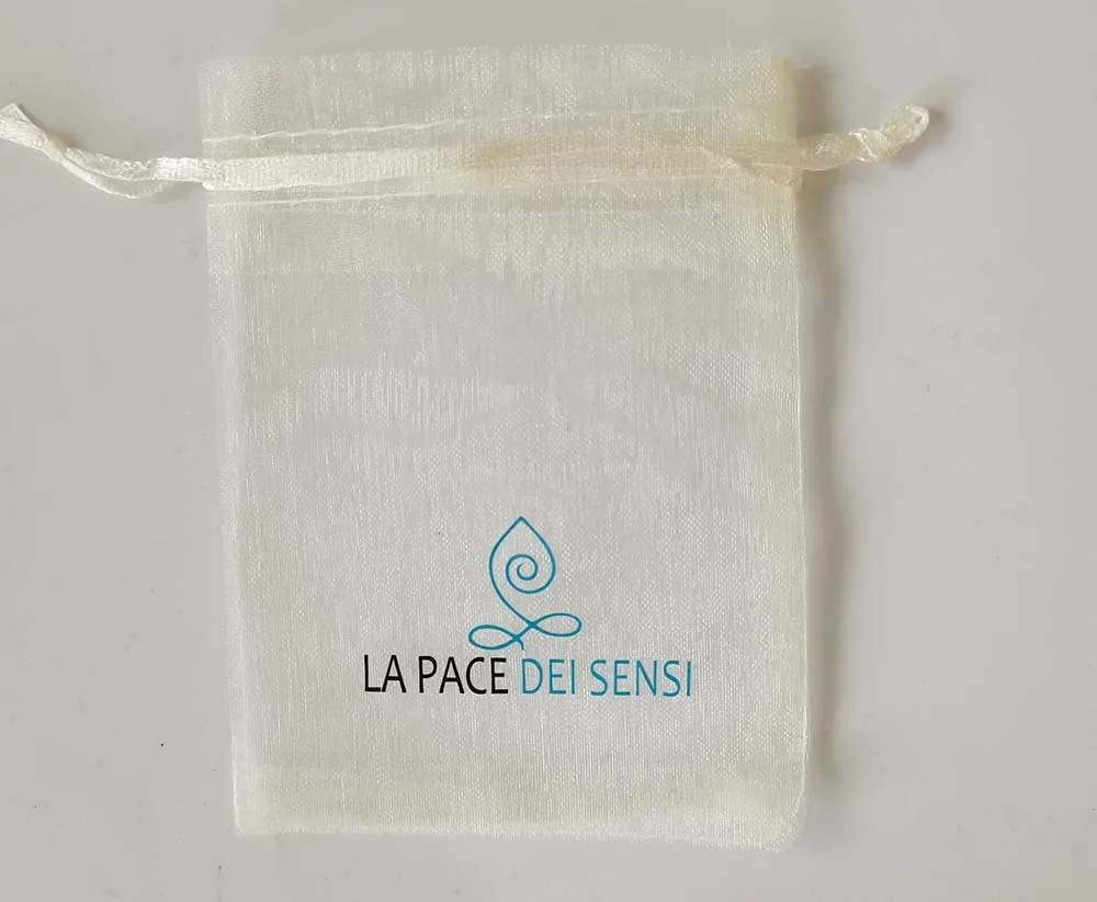 Sacs en Organza avec Logo Coloré Personnalisé de Proximité, Petites Pochettes, Exposition de Bijoux, Sacs GT, Sondes, Fil, Sac Cadeau, 50 Pièces