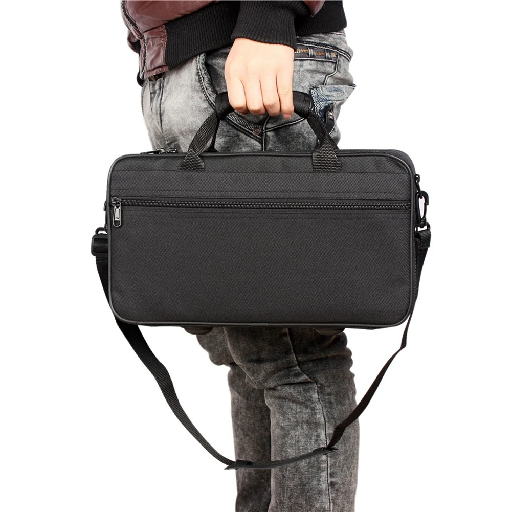 

Clarinet Storage Carrying Case Oxford Cloth Waterproof Handbag Square Storage Box Woodwind Instrument Accessories