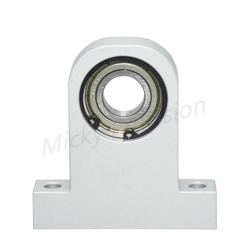 Economical Vertical Bearing with Housing Bearing Seat Parts Aluminum Bearing Fixed Seat Screw Optical Shaft Bearing Dia 6-30mm