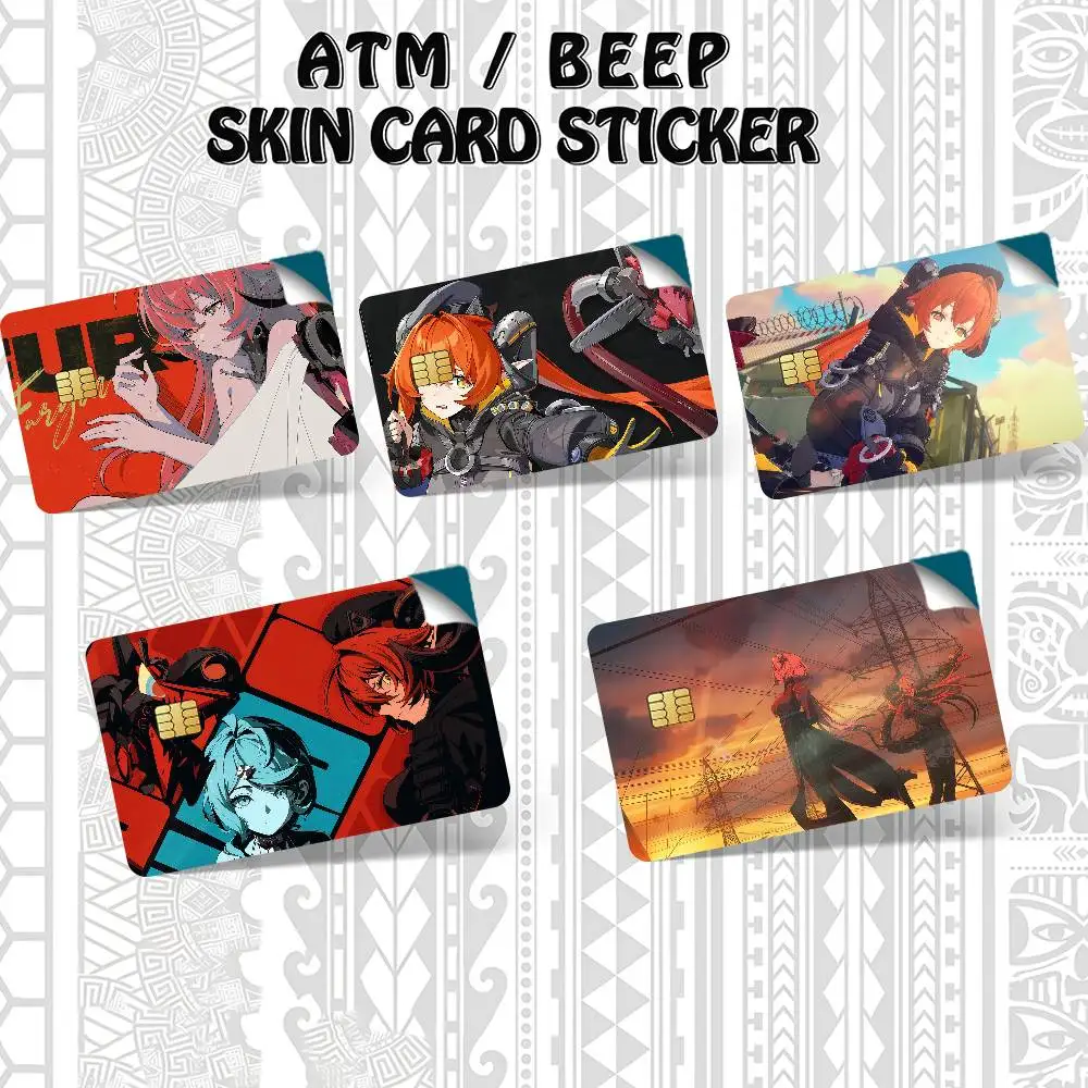 لعبة Orphie Magnusson Magus ZZZ بطاقات الائتمان البنكية ملصقات تمرير الحافلة ديكور رائع مقاوم للماء بطاقة 4 قطع #1