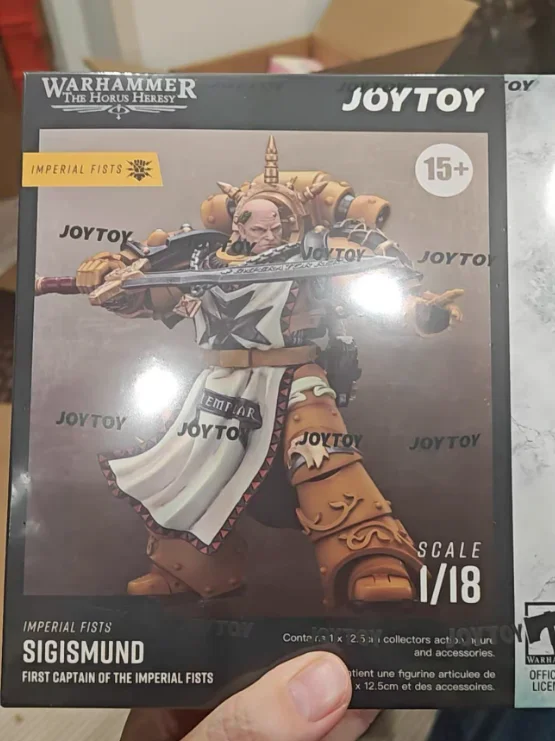 

【SF】JOYTOY 1/18 Фигурка Имперских Кулаков: Сигизмунд, Первый Капитан Имперских Кулаков, модель, игрушка, подарок, коллекционный предмет, украшение