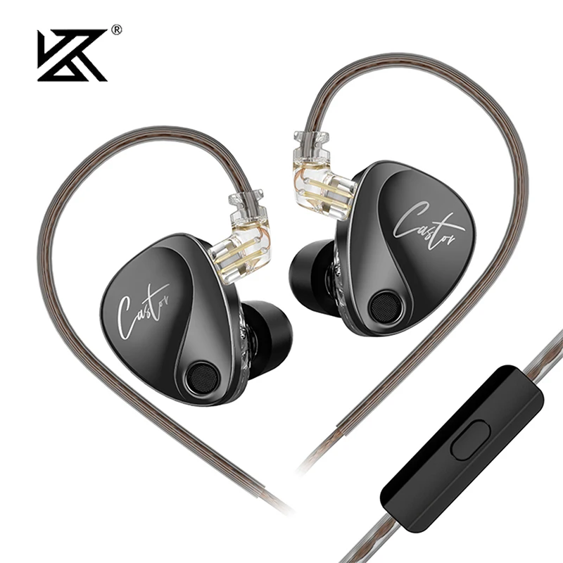 KZ HiFi наушники 2 динамические высококлассные настраиваемые сбалансированные арматурные наушники монитор наушники с подавлением ZSN EDX