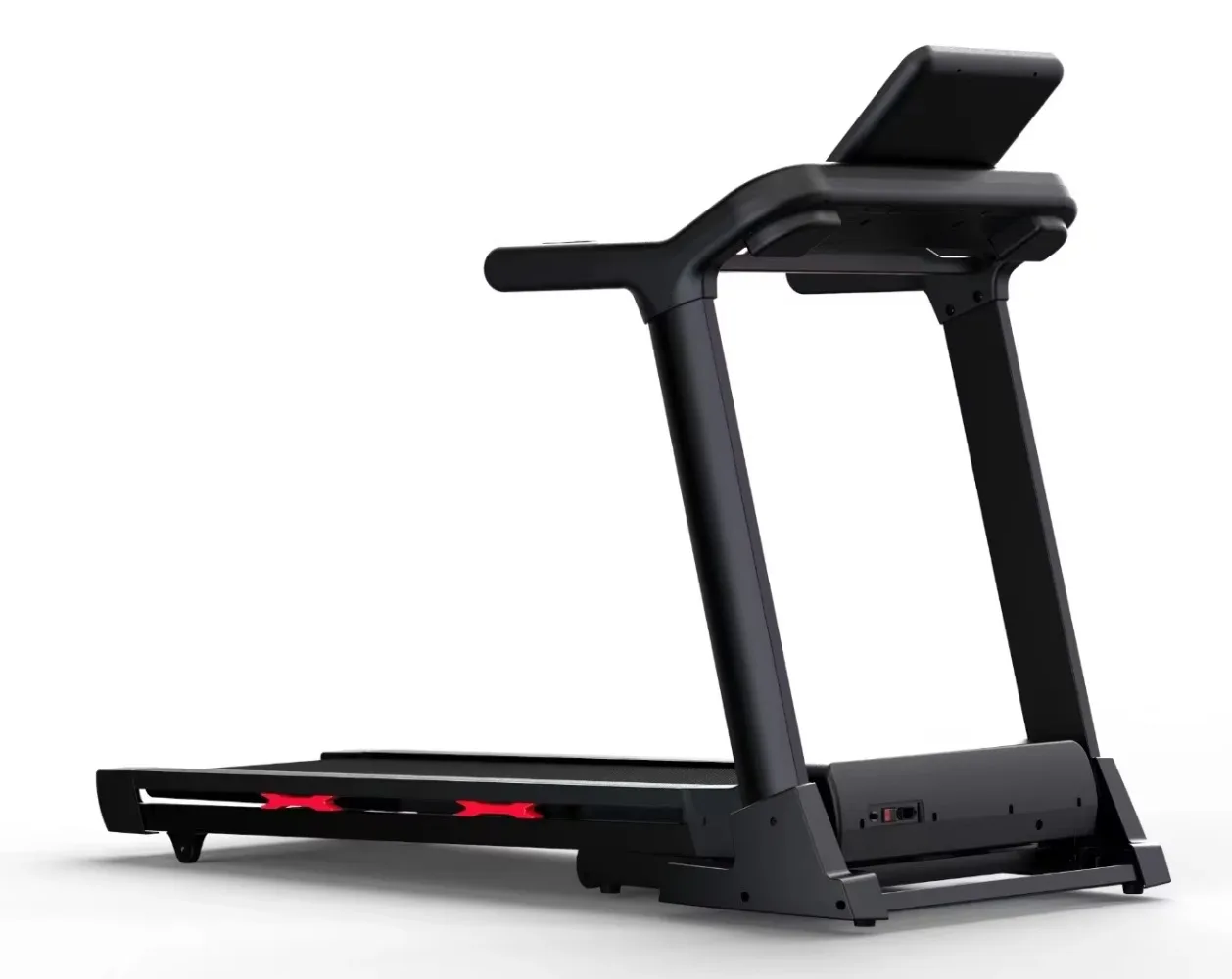 Treadmill Machine, Electric with LED LCD Display, Foldable Treadmill, Sporty Home Gym for Home and Gym